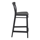 Compamia Cross Counter Stool Black/Dark Gray/Taupe/Olive Green/White - Set of 2