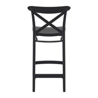 Compamia Cross Counter Stool Black/Dark Gray/Taupe/Olive Green/White - Set of 2