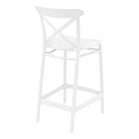 Compamia Cross Counter Stool Black/Dark Gray/Taupe/Olive Green/White - Set of 2