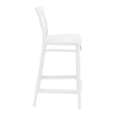 Compamia Cross Counter Stool Black/Dark Gray/Taupe/Olive Green/White - Set of 2