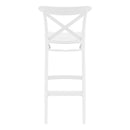 Compamia Cross Bar Stool Black/Dark Gray/Taupe/Olive Green/White - Set of 2