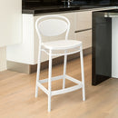 Compamia Marcel Counter Stool Black/Dark Gray/Taupe/Olive Green/White/Marsala - Set of 2