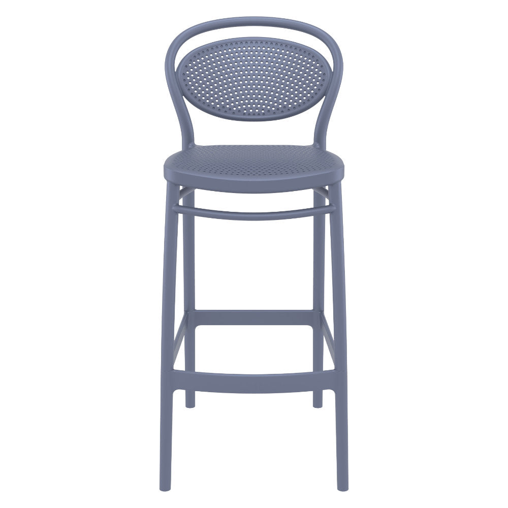 Compamia Marcel Bar Stool Black/Dark Gray/Taupe/Olive Green/White/Marsala - Set of 2