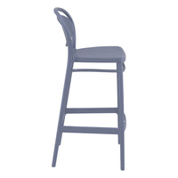 Compamia Marcel Bar Stool Black/Dark Gray/Taupe/Olive Green/White/Marsala - Set of 2