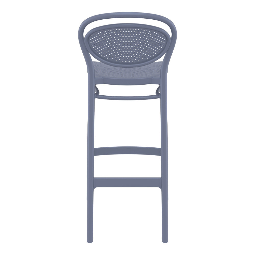 Compamia Marcel Bar Stool Black/Dark Gray/Taupe/Olive Green/White/Marsala - Set of 2