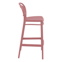 Compamia Marcel Bar Stool Black/Dark Gray/Taupe/Olive Green/White/Marsala - Set of 2