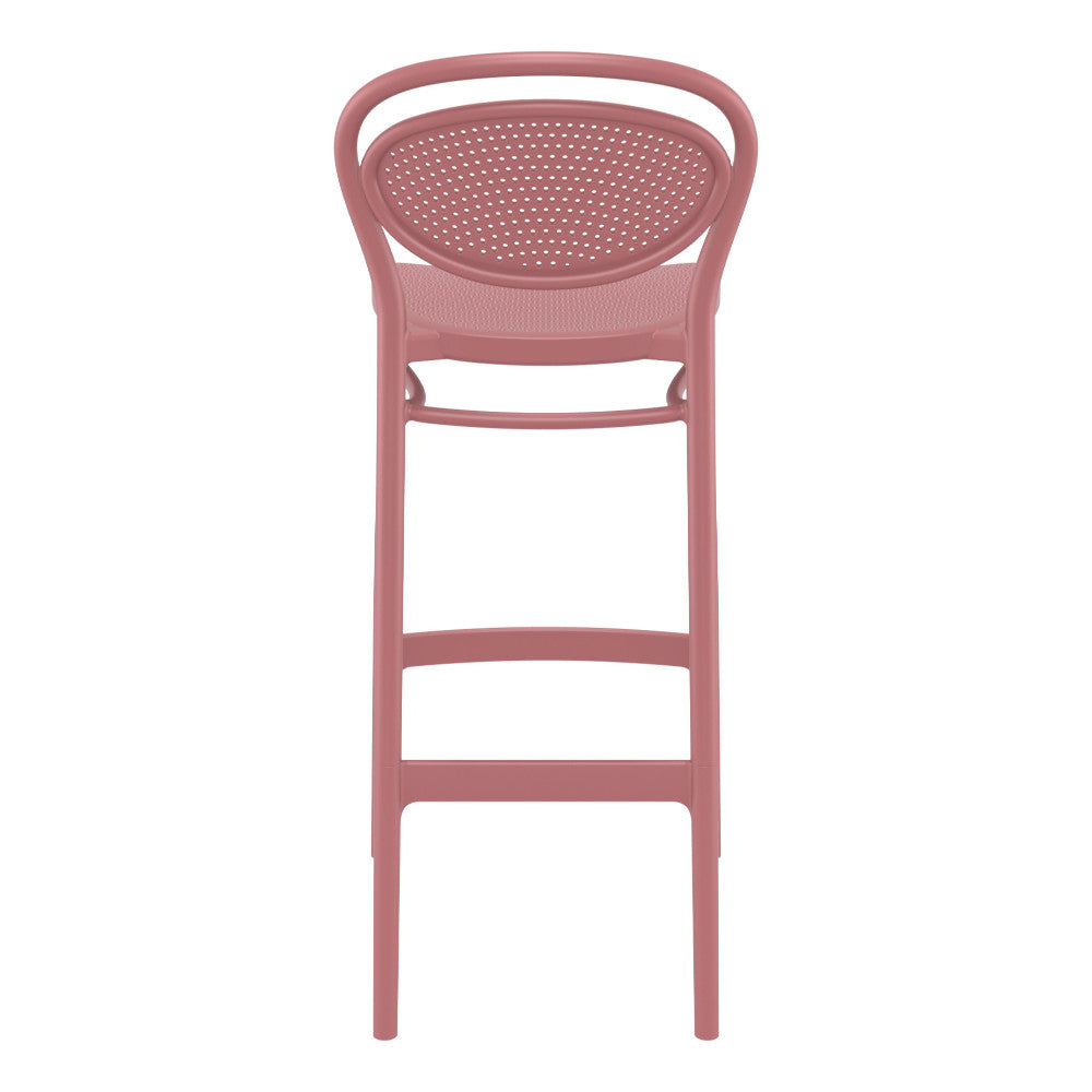 Compamia Marcel Bar Stool Black/Dark Gray/Taupe/Olive Green/White/Marsala - Set of 2