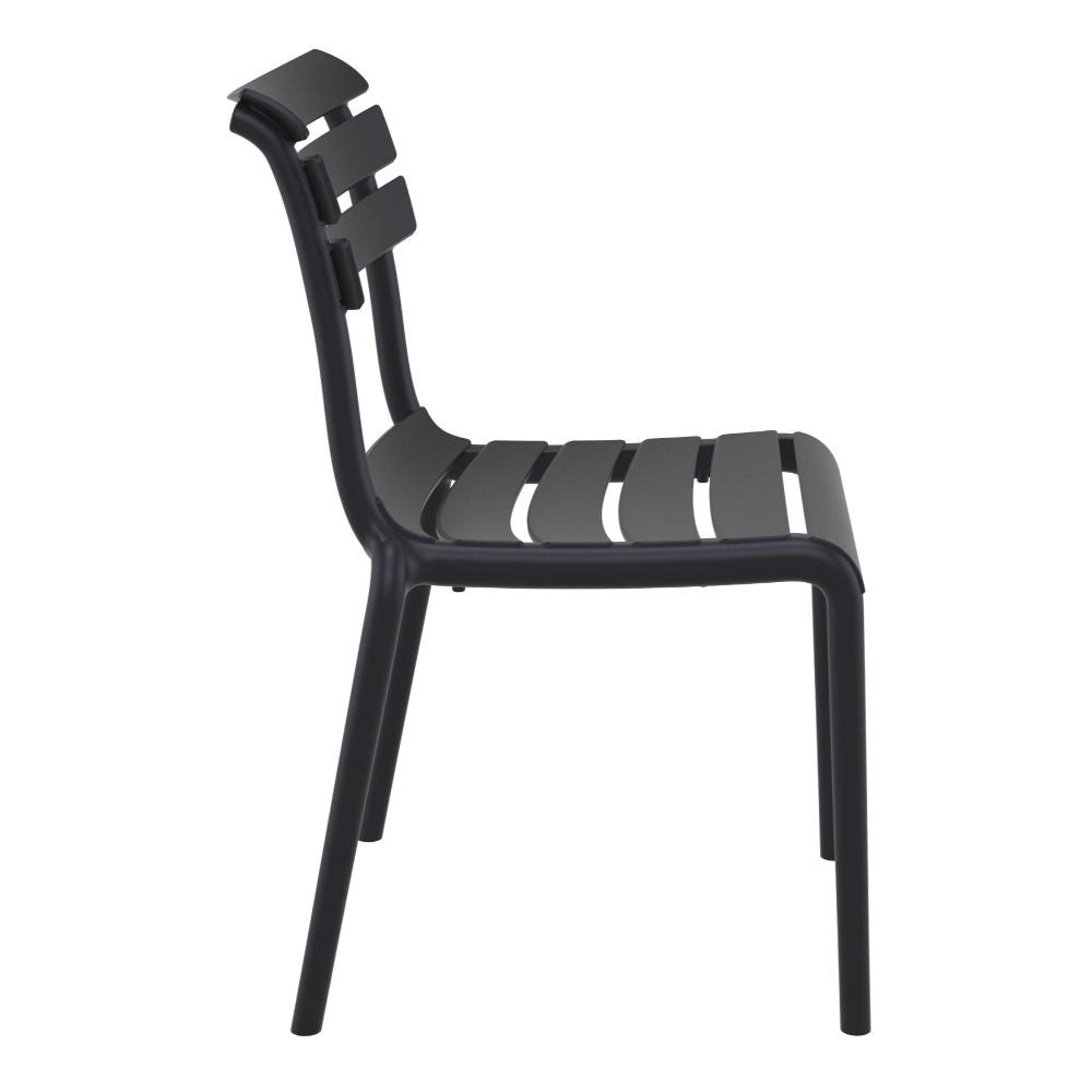 Compamia Helen Resin Outdoor Chair In Black/Dark Gray/Taupe/Marsala/Olive Green/White - Set of 2