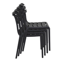 Compamia Helen Resin Outdoor Chair In Black/Dark Gray/Taupe/Marsala/Olive Green/White - Set of 2
