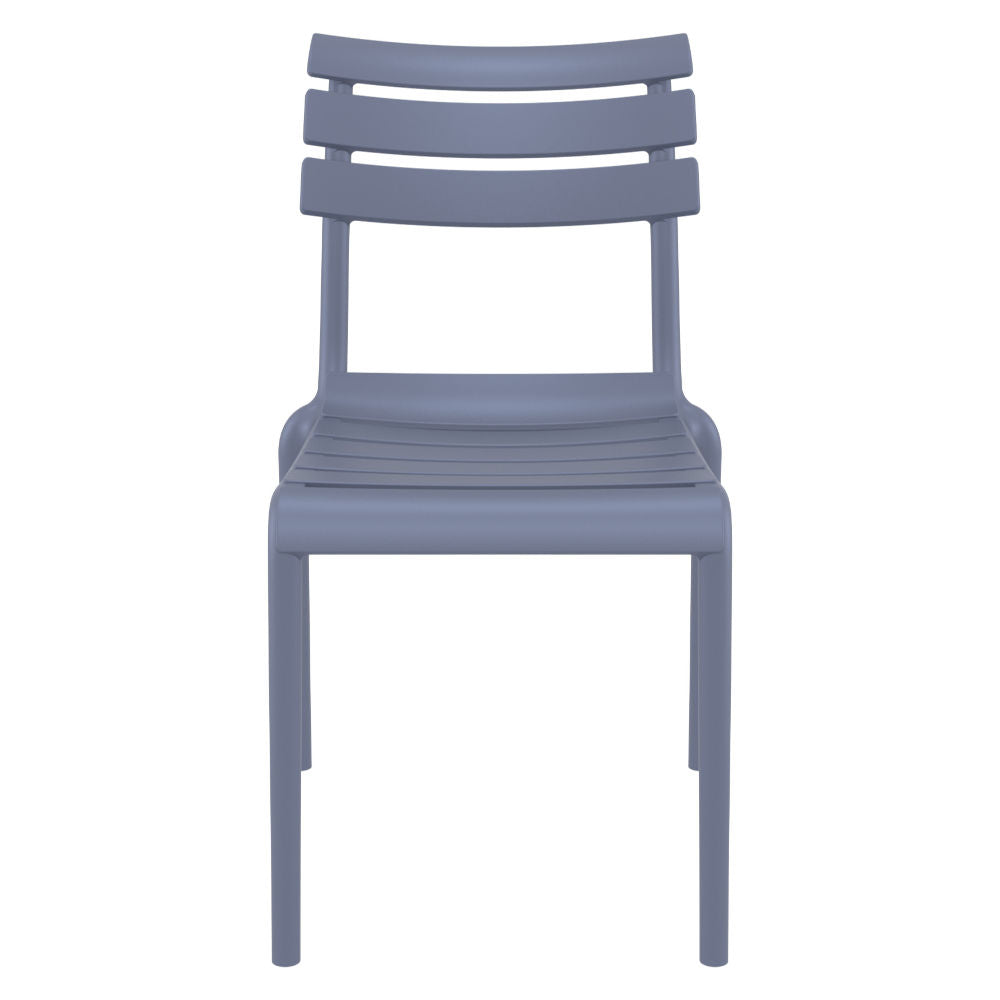 Compamia Helen Resin Outdoor Chair In Black/Dark Gray/Taupe/Marsala/Olive Green/White - Set of 2