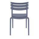Compamia Helen Resin Outdoor Chair In Black/Dark Gray/Taupe/Marsala/Olive Green/White - Set of 2