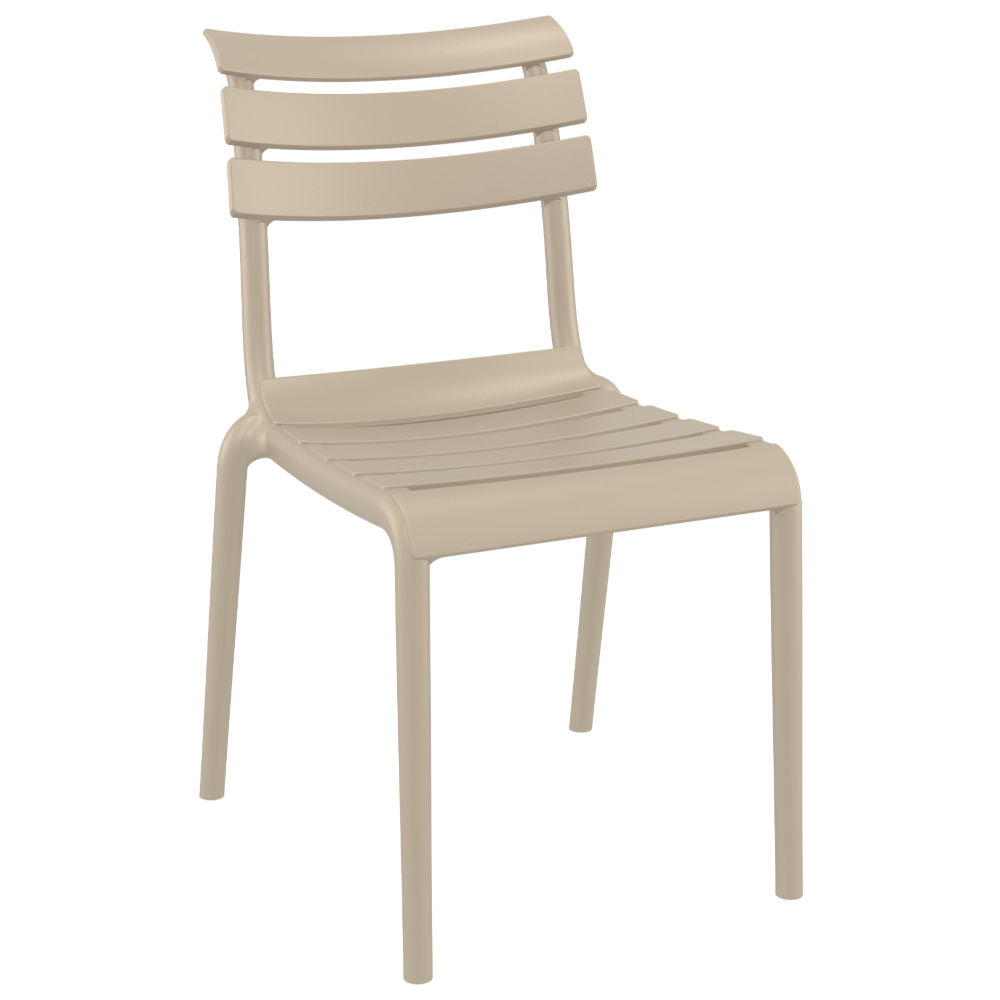 Compamia Helen Resin Outdoor Chair In Black/Dark Gray/Taupe/Marsala/Olive Green/White - Set of 2