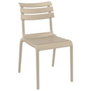 Compamia Helen Resin Outdoor Chair In Black/Dark Gray/Taupe/Marsala/Olive Green/White - Set of 2