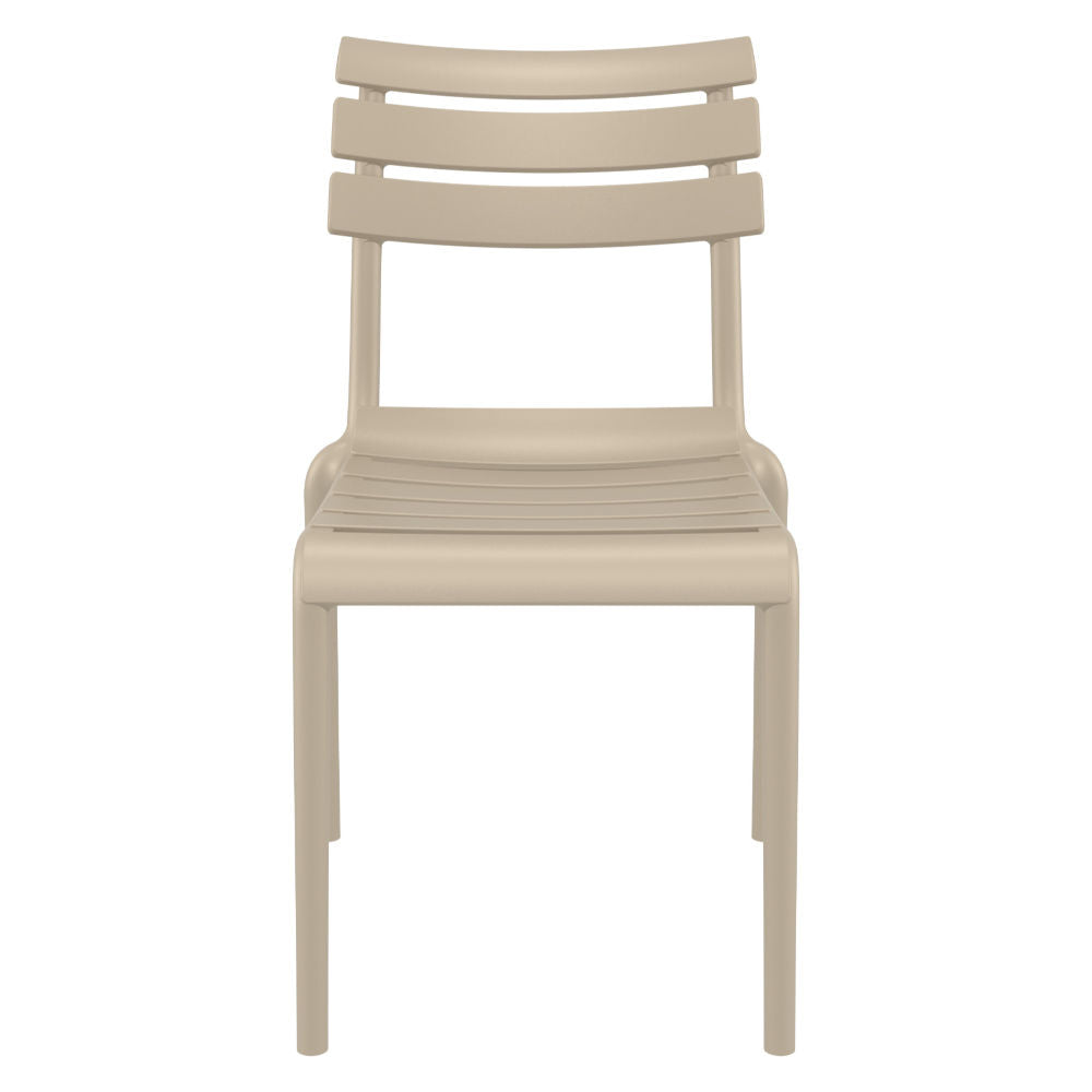 Compamia Helen Resin Outdoor Chair In Black/Dark Gray/Taupe/Marsala/Olive Green/White - Set of 2