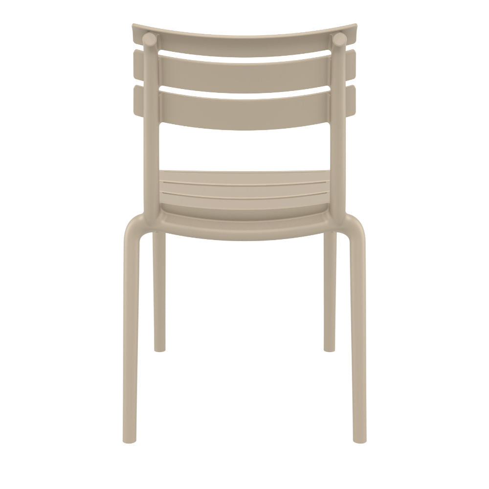 Compamia Helen Resin Outdoor Chair In Black/Dark Gray/Taupe/Marsala/Olive Green/White - Set of 2