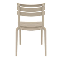 Compamia Helen Resin Outdoor Chair In Black/Dark Gray/Taupe/Marsala/Olive Green/White - Set of 2