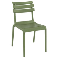 Compamia Helen Resin Outdoor Chair In Black/Dark Gray/Taupe/Marsala/Olive Green/White - Set of 2
