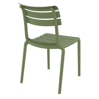 Compamia Helen Resin Outdoor Chair In Black/Dark Gray/Taupe/Marsala/Olive Green/White - Set of 2