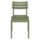 Compamia Helen Resin Outdoor Chair In Black/Dark Gray/Taupe/Marsala/Olive Green/White - Set of 2