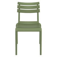 Compamia Helen Resin Outdoor Chair In Black/Dark Gray/Taupe/Marsala/Olive Green/White - Set of 2
