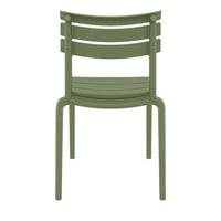 Compamia Helen Resin Outdoor Chair In Black/Dark Gray/Taupe/Marsala/Olive Green/White - Set of 2