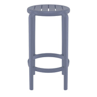 Compamia Tom Resin Counter Stool in Black/Dark Gray/Taupe/Marsala/Olive Green/White - Set of 2