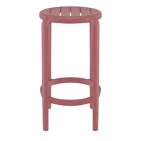 Compamia Tom Resin Counter Stool in Black/Dark Gray/Taupe/Marsala/Olive Green/White - Set of 2
