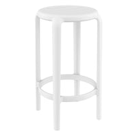 Compamia Tom Resin Counter Stool in Black/Dark Gray/Taupe/Marsala/Olive Green/White - Set of 2