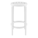 Compamia Tom Resin Counter Stool in Black/Dark Gray/Taupe/Marsala/Olive Green/White - Set of 2
