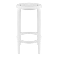 Compamia Tom Resin Counter Stool in Black/Dark Gray/Taupe/Marsala/Olive Green/White - Set of 2
