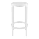 Compamia Tom Resin Counter Stool in Black/Dark Gray/Taupe/Marsala/Olive Green/White - Set of 2