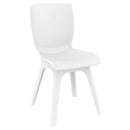 Compamia Mio Dining Set with 2 Chairs White