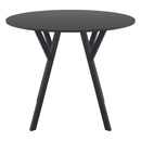 Compamia Max Square Table 35 inch In Black/White