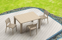 Compamia Vegas 39-55 Inch Extendable Dining Table