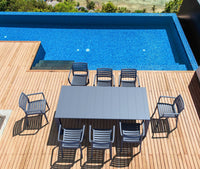 Compamia Vegas 70-86 Inch Extendable Dining Table