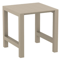 Compamia Vegas Ares 5 pc Bar Set with 39 inch to 55 inch Extendable in Black/Dark Gray/Taupe/White