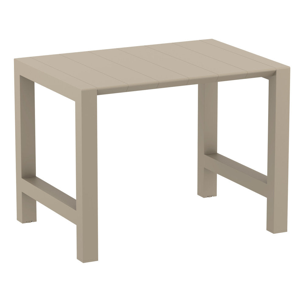 Compamia Vegas Ares 5 pc Bar Set with 39 inch to 55 inch Extendable in Black/Dark Gray/Taupe/White