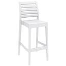 Compamia Vegas Ares 5 pc Bar Set with 39 inch to 55 inch Extendable in Black/Dark Gray/Taupe/White
