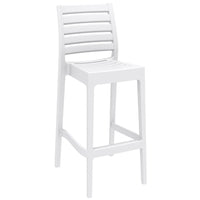 Compamia Vegas Ares 5 pc Bar Set with 39 inch to 55 inch Extendable in Black/Dark Gray/Taupe/White