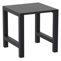 Compamia Vegas Maya 5 pc Bar Set with 39 inch to 55 inch Extendable in Black/Dark Gray/Taupe/White