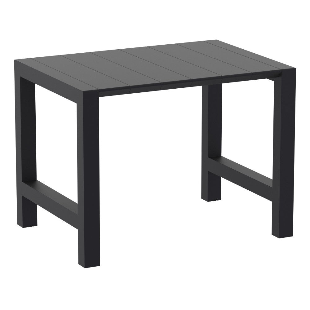 Compamia Vegas Maya 5 pc Bar Set with 39 inch to 55 inch Extendable in Black/Dark Gray/Taupe/White