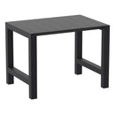 Compamia Vegas Maya 5 pc Bar Set with 39 inch to 55 inch Extendable in Black/Dark Gray/Taupe/White
