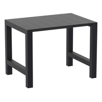 Compamia Vegas Maya 5 pc Bar Set with 39 inch to 55 inch Extendable in Black/Dark Gray/Taupe/White