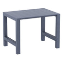 Compamia Vegas Maya 5 pc Bar Set with 39 inch to 55 inch Extendable in Black/Dark Gray/Taupe/White
