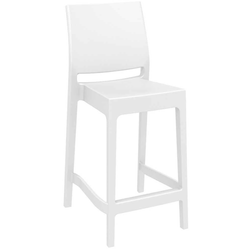 Compamia Vegas Maya 5 pc Bar Set with 39 inch to 55 inch Extendable in Black/Dark Gray/Taupe/White