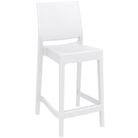 Compamia Vegas Maya 5 pc Bar Set with 39 inch to 55 inch Extendable in Black/Dark Gray/Taupe/White
