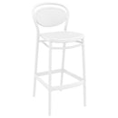 Compamia Vegas Marcel 5 pc Bar Set with 39 inch to 55 inch Extendable in Black/Dark Gray/Taupe/White