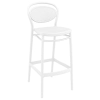 Compamia Vegas Marcel 5 pc Bar Set with 39 inch to 55 inch Extendable in Black/Dark Gray/Taupe/White