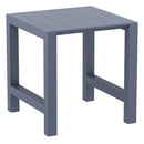 Compamia Vegas Cross 5 pc Bar Set with 39 inch to 55 inch Extendable in Black/Dark Gray/Taupe/White
