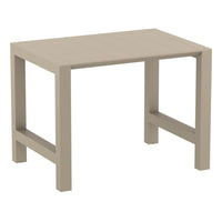 Compamia Vegas Cross 5 pc Bar Set with 39 inch to 55 inch Extendable in Black/Dark Gray/Taupe/White